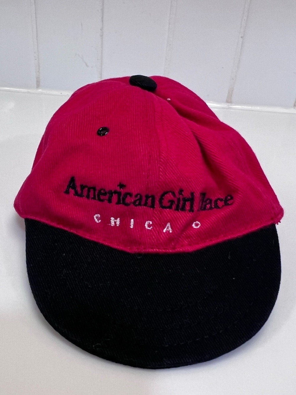 AMERICAN GIRL PLACE American Girl Doll Chicago Baseball Cap Red